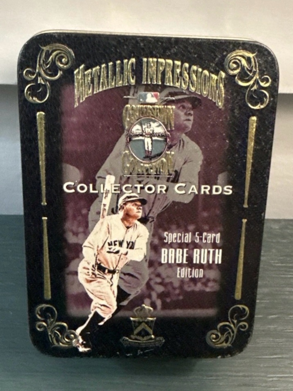 1996 Babe Ruth Cooperstown Metallic Impressions Vintage Edition
Factory Sealed